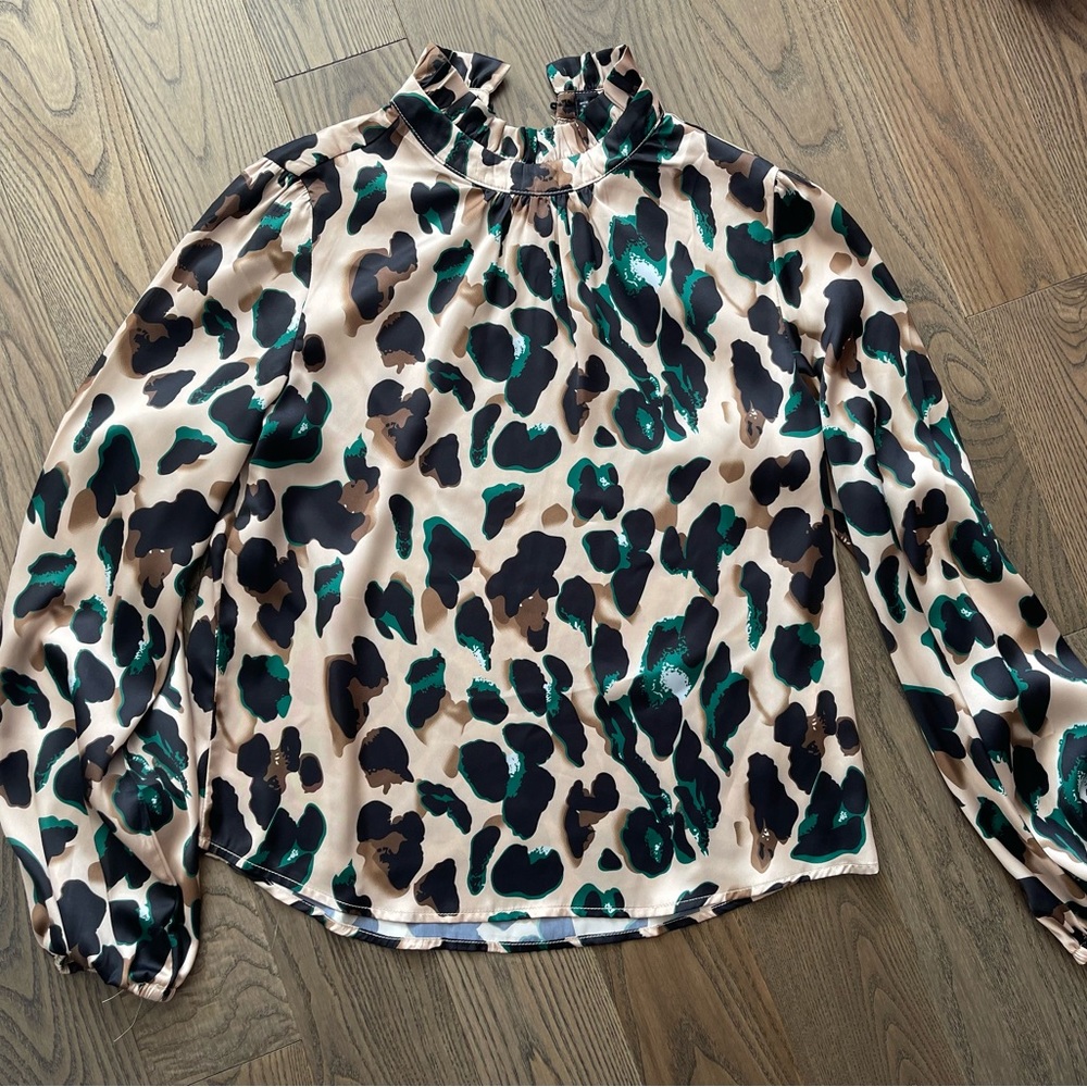 Leopard Blouse